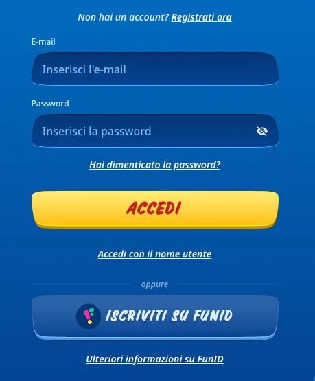 Accesso casinò SG